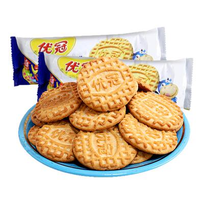 亿滋优冠牛奶香脆饼干