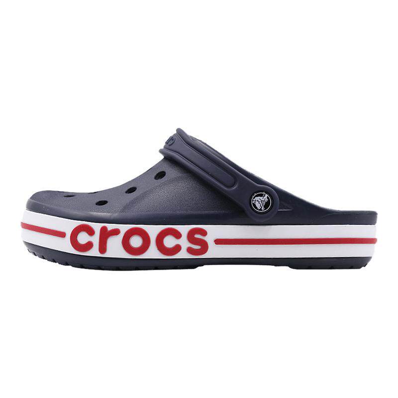 卡骆驰Crocs贝雅洞洞鞋男女鞋春款户外沙滩凉拖涉水鞋包头鞋蓝色