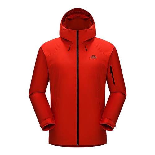 伯希和硬壳羽绒服男800蓬外套