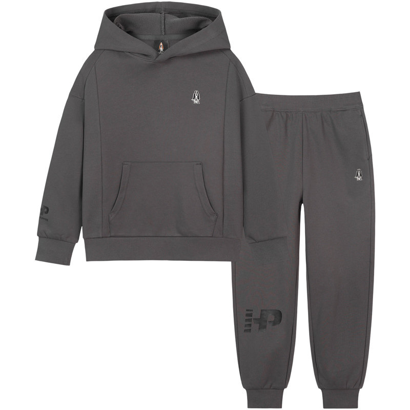 暇步士童装男大童套装春夏新品宝宝卫衣儿童休闲裤子运动两件套