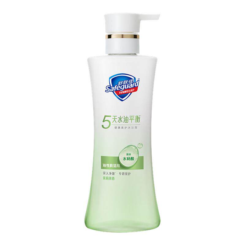 舒肤佳健康美护沐浴露茶香温和舒缓水润光滑弹嫩清爽沐浴乳香氛