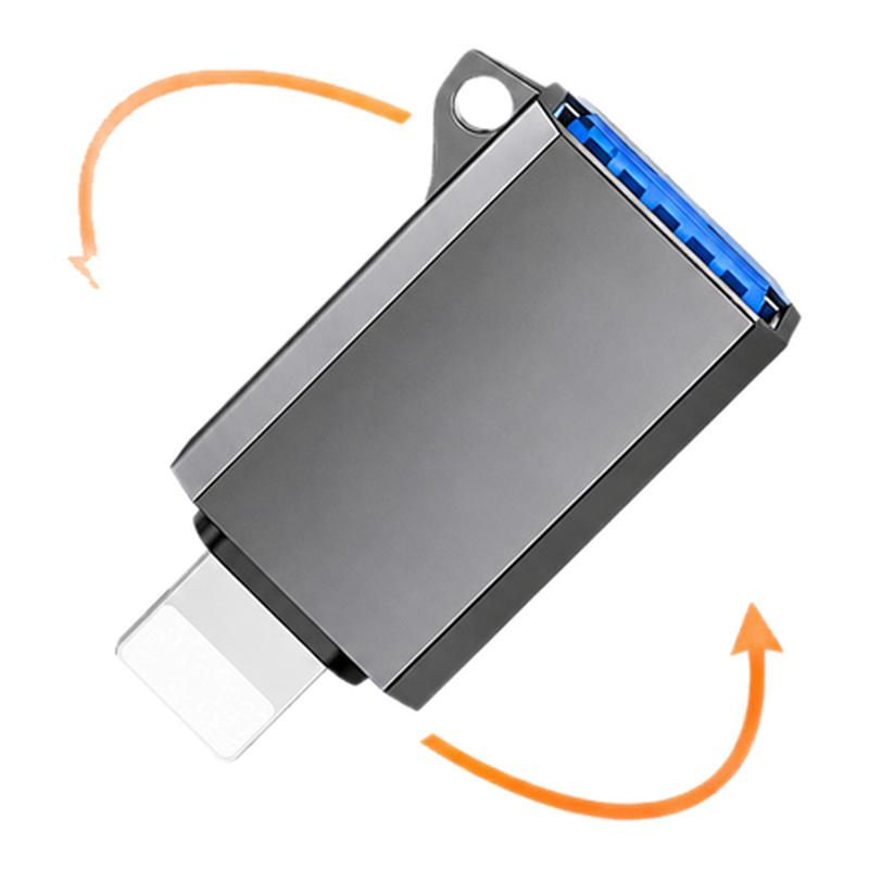 苹果转USB2.0/OTG通用转接头图片