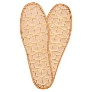 用吸汗艾灸按摩足部鞋 垫男女通用四季 垫 垫陈年艾绒鞋 深艾艾草鞋