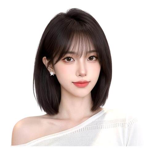 【顺丰速发】光头专用短发假发套