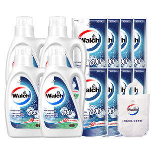 威露士除菌有氧洗洗衣液kg1L升松木除螨抑菌原味香袋装 原味补充装