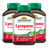 3瓶Jamieson健美生番茄红素复合片10mg60片男士 番茄红素原装 进口