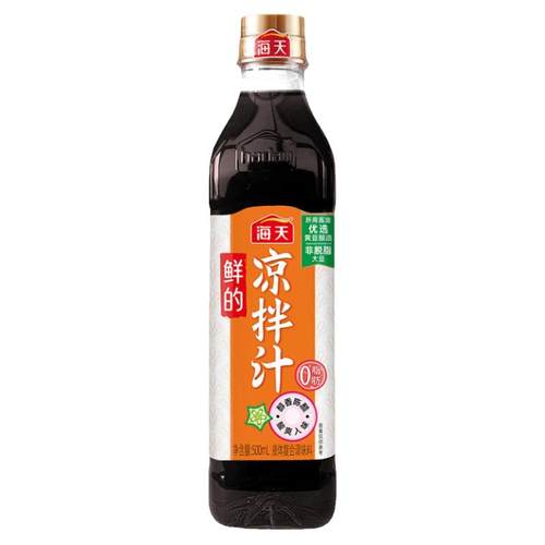 海天鲜的凉拌汁0脂肪凉拌家用