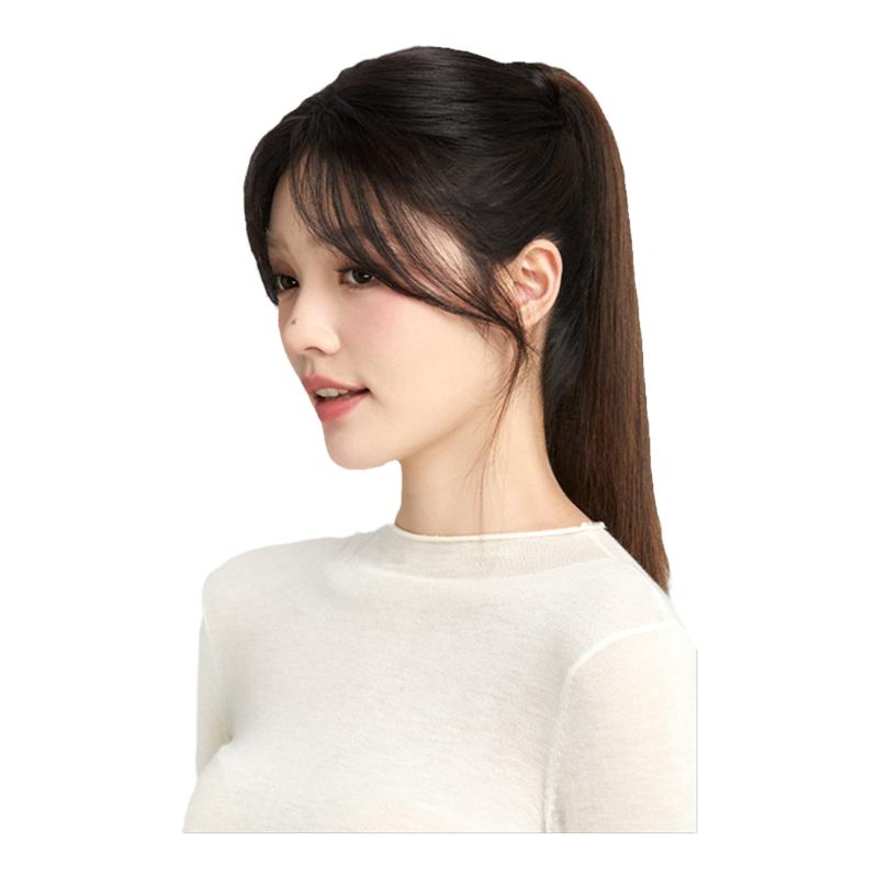 全手织刘海片瑞贝卡修颜减龄