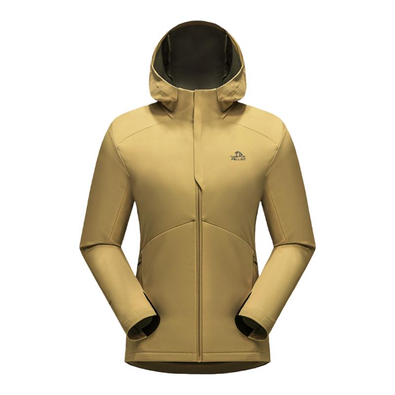 伯希和防风拒水轻量保暖加绒外套