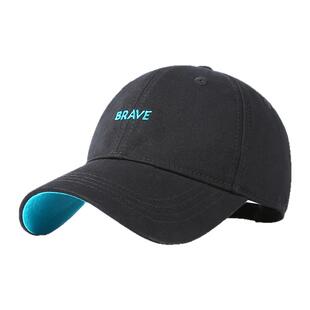 CACUSS帽子女春夏时尚 棒球帽男户外遮阳防晒纯棉鸭舌帽显脸小大头