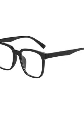 FENCH复古黑框方框防蓝光眼镜男女超轻素颜神器平光镜架网红时尚