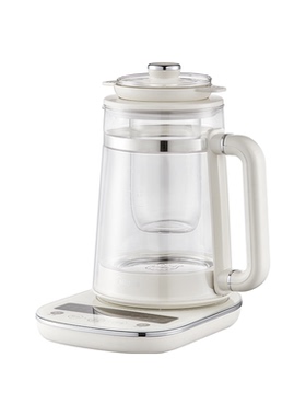 美的养生壶玻璃多功能恒温智能炖煮花茶煮茶器烧水壶电水壶煮茶壶