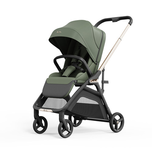 SilverCross Robin双向婴儿推车新生轻便高景观口袋婴儿车可坐躺