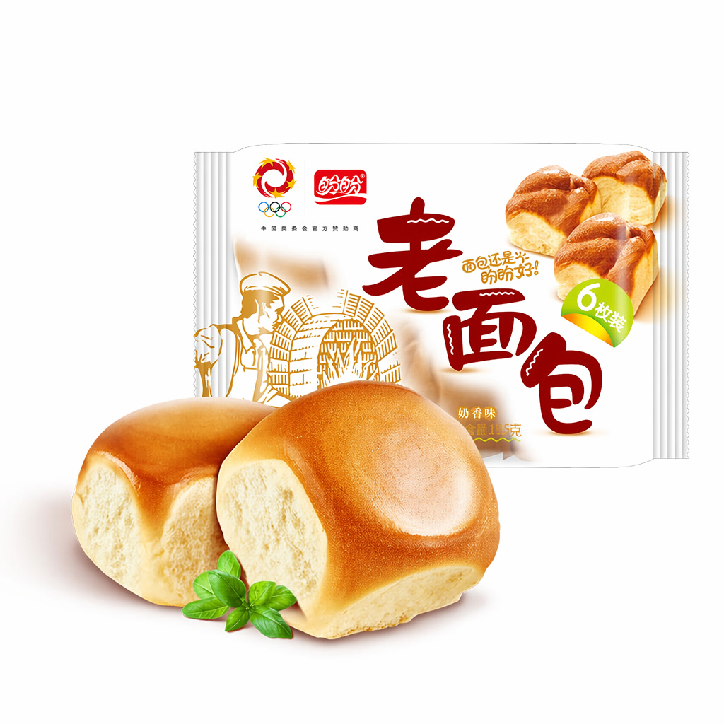 盼盼老面包155g袋装传统早餐软面包老式蛋糕糕点面包休闲食品
