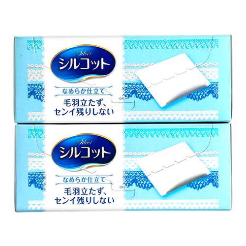 日本尤妮佳卸妆湿敷棉82片*2盒