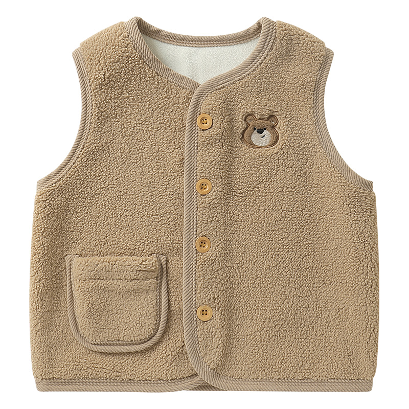 男童马甲秋冬季奥粒绒上衣