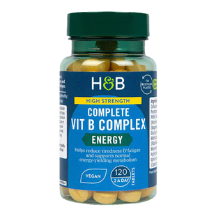 【自营】荷柏瑞HB复合维生素b族成人肌醇生物素营养维b官方120片