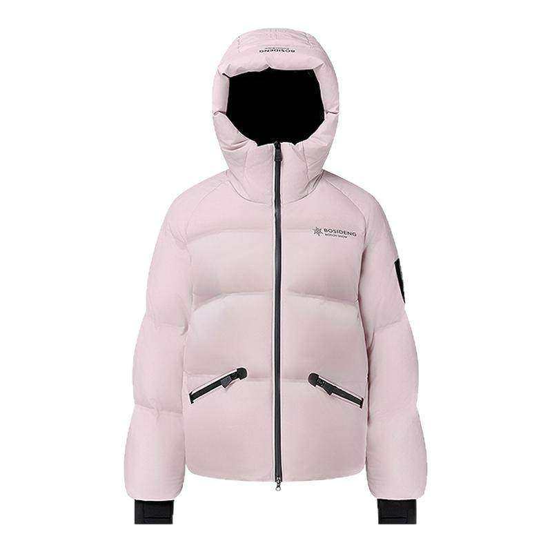 波司登2025新款冬季冰雪运动时尚潮流保暖连帽保暖短款羽绒服女