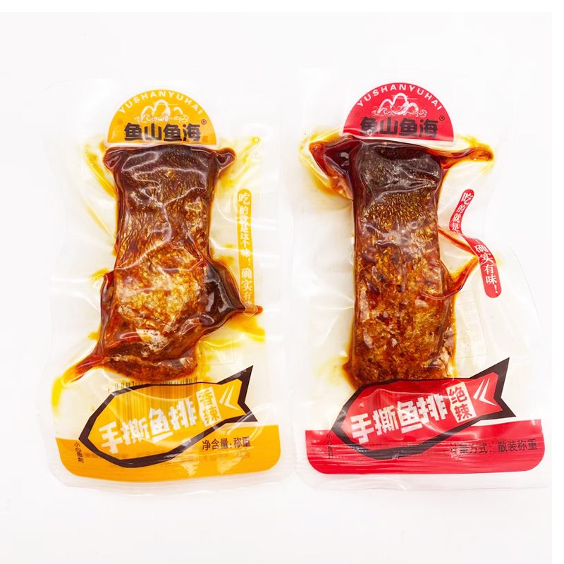 鱼山鱼海香辣手撕鱼排
