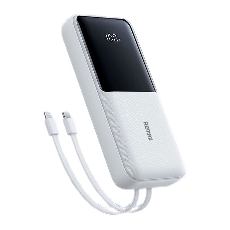 remax睿量充电宝3c认证可上飞机移动电源20000毫安22.5W新款2026自带线大容量快充适用苹果17小米华为新国标