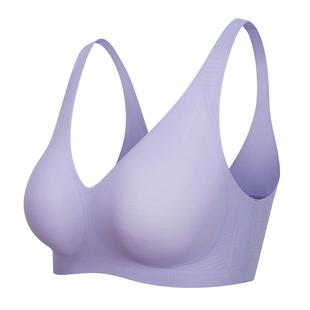 幸棉内衣收副乳聚拢防下垂无钢圈美背文胸一体背心舒适无痕胸罩