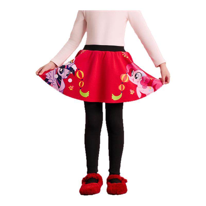 小马宝莉联名年衣童装裙裤冬季新款女童卡通甜美百搭加绒打底裤,童装/婴儿装/亲子装,裤子,淘宝优惠券,粉丝福利购,淘宝优惠卷