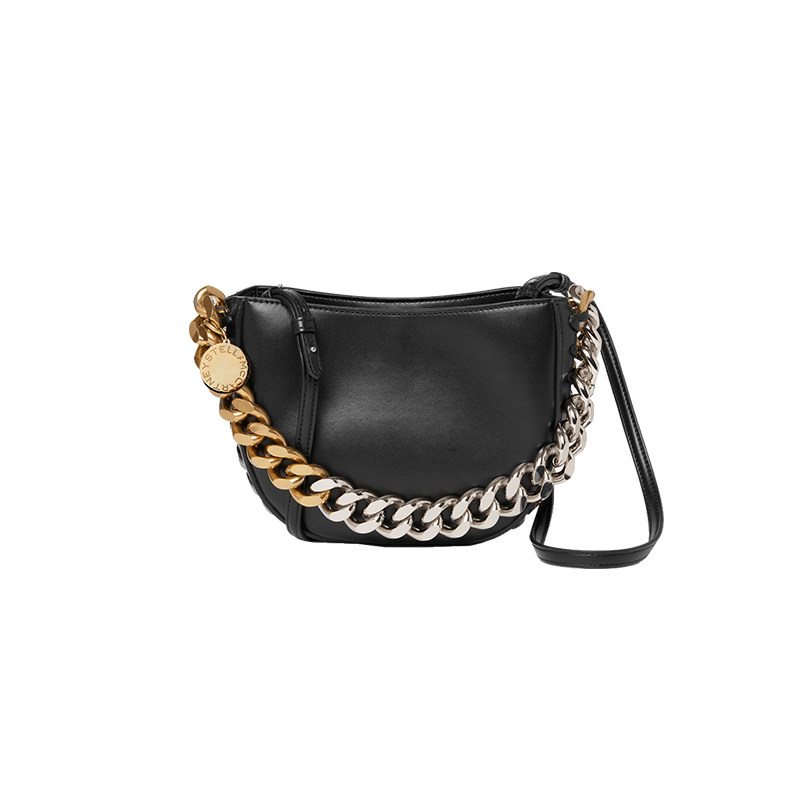 [新年礼物]FRAYME  Stella McCartney黑色小号系列单肩包,箱包皮具/热销女包/男包,通用款女包,淘宝优惠券,粉丝福利购,淘宝优惠卷