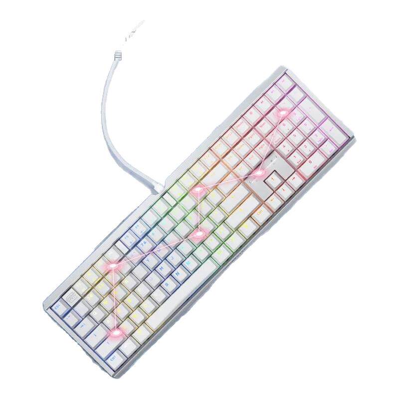 Cherry樱桃MX3.1有线RGB机械键盘铝坨坨游戏电竞108键兼容Win/Mac