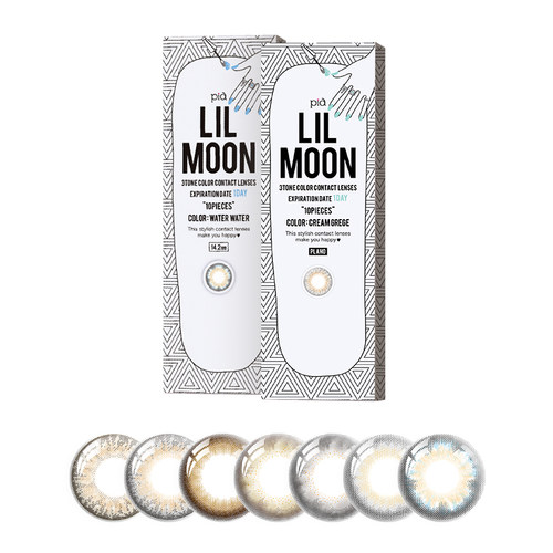【限时优惠】LILMOON经典日抛美瞳10片彩色隐形眼镜[部分临期] - 封面