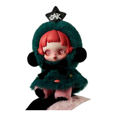 壹号POPMART 泡泡玛特SKULLPANDA冬日乐章sp系列搪胶毛绒盲盒