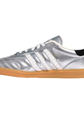 阿迪达斯三叶草2026春中性经典情人节款亮面运动鞋德训鞋 HP7105