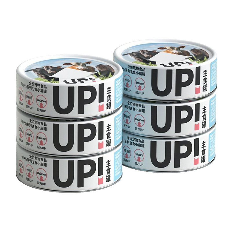 有鱼猫罐头UP生骨肉主食猫猫折耳小扁罐猫咪零食湿粮包成幼猫6罐,宠物/宠物食品及用品,猫全价湿粮/主食罐,淘宝优惠券,粉丝福利购,淘宝优惠卷