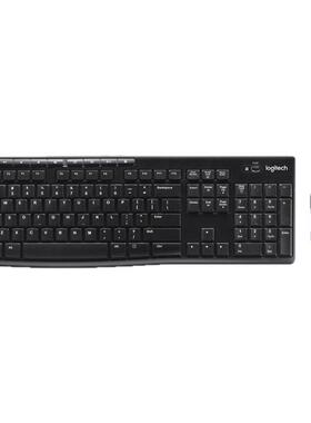 罗技MK275无线键鼠套装台式笔记本电脑键盘鼠标办公打字家用MK270