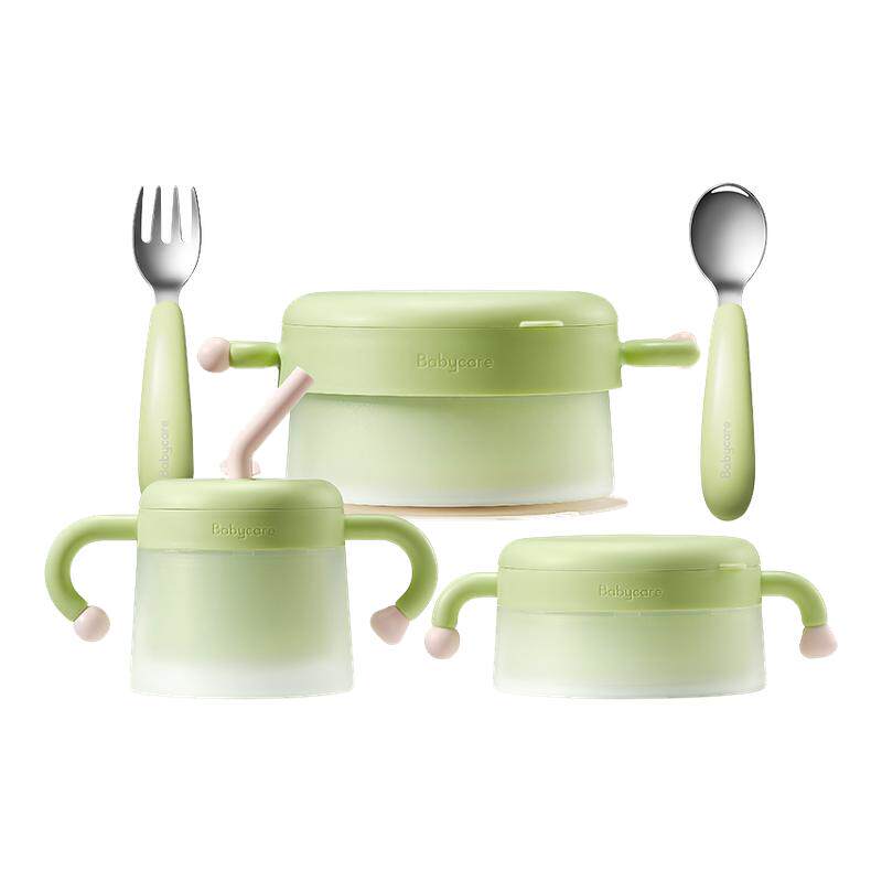 babycare婴幼儿辅食碗儿童保温碗可注水316不锈钢儿童餐具饭碗