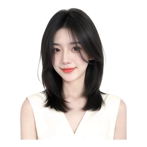 【精致羽毛剪】高端层次透气假发