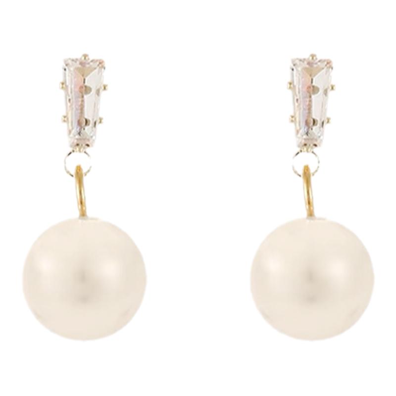 法式珍珠款耳夹时尚高级