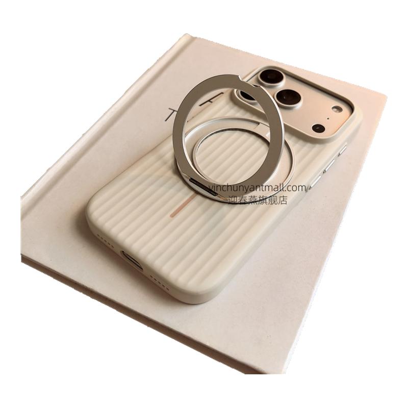 准分磁吸支架适用苹果17手机壳硬16Pro磨砂15pro简约16高级感iPhone15防摔14新款17pro全包16promax男女13
