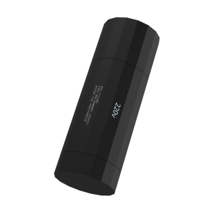 景玉充电桩转换头220v七孔交流桩取电器电动车房车电摩转换接头