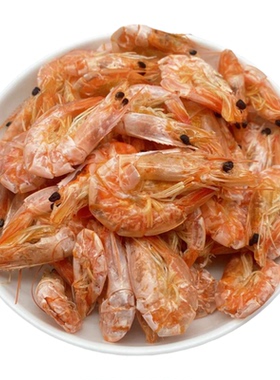 潮汕虾干开袋即食脆虾解馋零食特大号碳烤虾干货休闲食品海鲜小吃