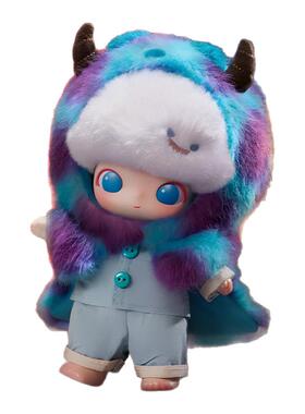 壹号POPMART泡泡玛特DIMOO WORLD × PIXAR联名系列搪胶毛绒挂件