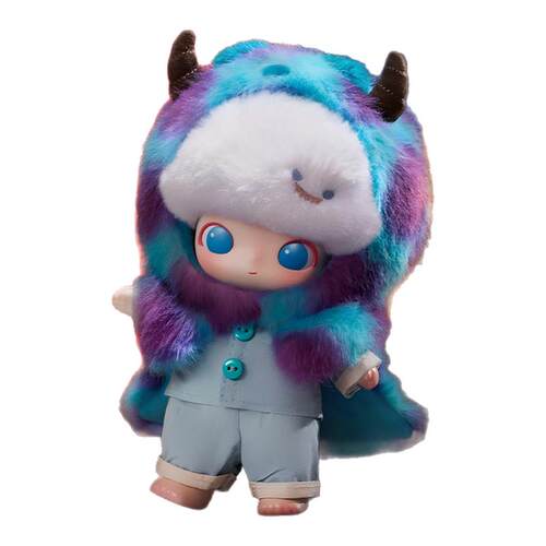 壹号POPMART泡泡玛特DIMOO WORLD × PIXAR联名系列搪胶毛绒挂件