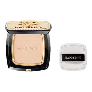 毛戈平光感柔纱凝颜小金扇粉饼哑光散粉持久定妆补妆控油不脱妆
