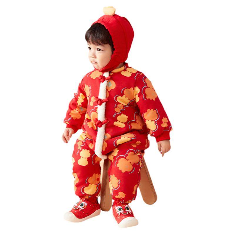巴拉巴拉婴儿连体衣男童外出抱衣红色棉衣儿童新款秋装宝宝拜年服,童装/婴儿装/亲子装,连身衣/爬服/哈衣,淘宝优惠券,粉丝福利购,淘宝优惠卷