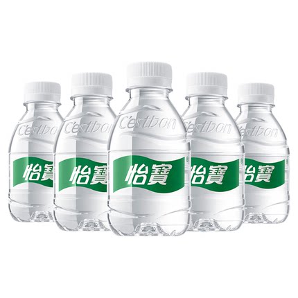 新日期】怡宝纯净水210ml迷你装口袋水整箱24瓶办公便携装饮用水