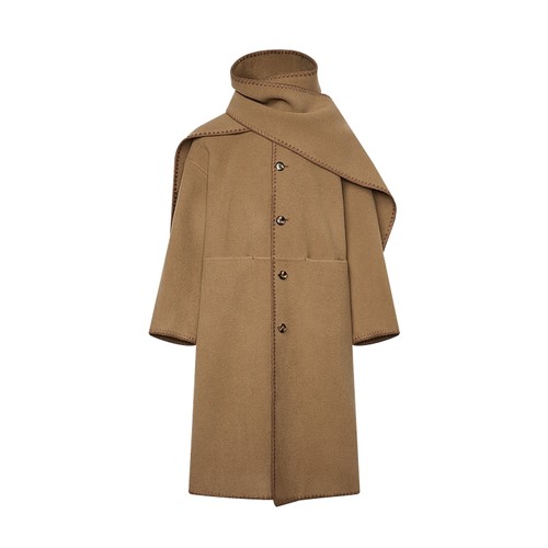 LILY羊毛混纺通勤毛呢外套