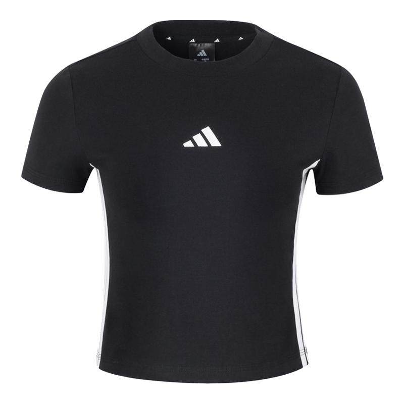 adidas阿迪达斯女子运动休闲短袖T恤JY8570