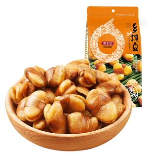 休闲解馋多口味蚕豆炒货下酒菜追剧休闲零食 厚生记146g乡村豆