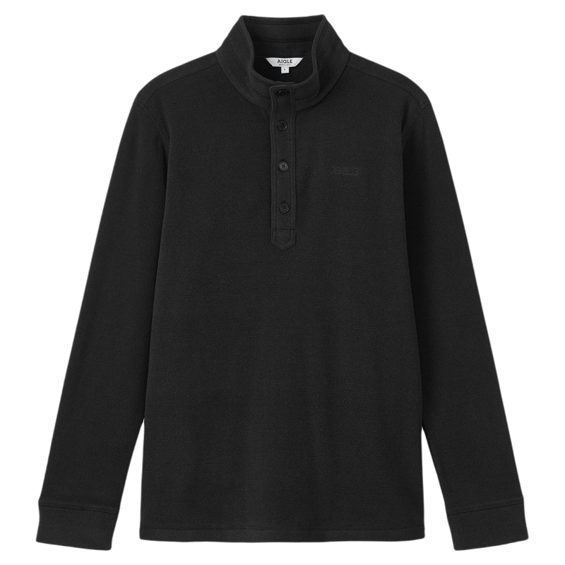 艾高男士抓绒衣保暖舒适耐磨