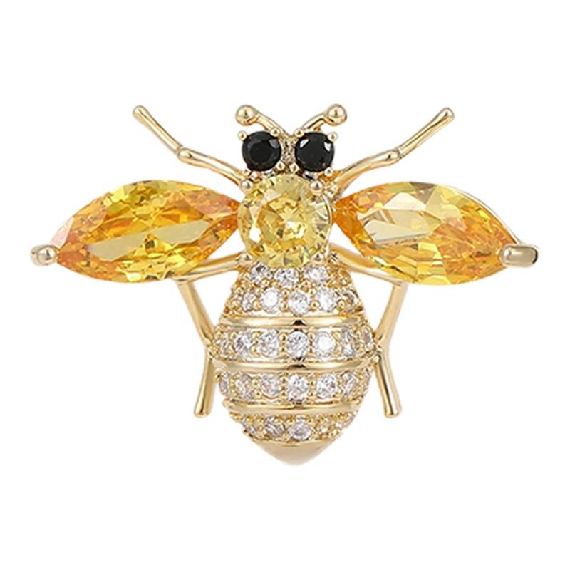 蜜蜂胸针女轻奢高级感