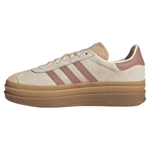 adidas阿迪达斯三叶草女GAZELLE经典厚底运动板鞋德训T头鞋JS3893